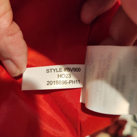 JCrew Red Tweed Mini Skirt Size 14 Pockets Gold Buttons Bv900 Old Money Twee Nwt - Picture 8 of 9